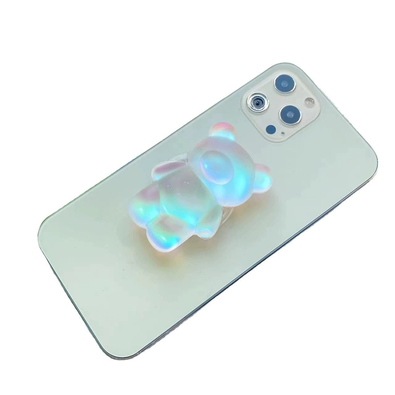 Fun Frosted Bear Epoxy Finger Holder