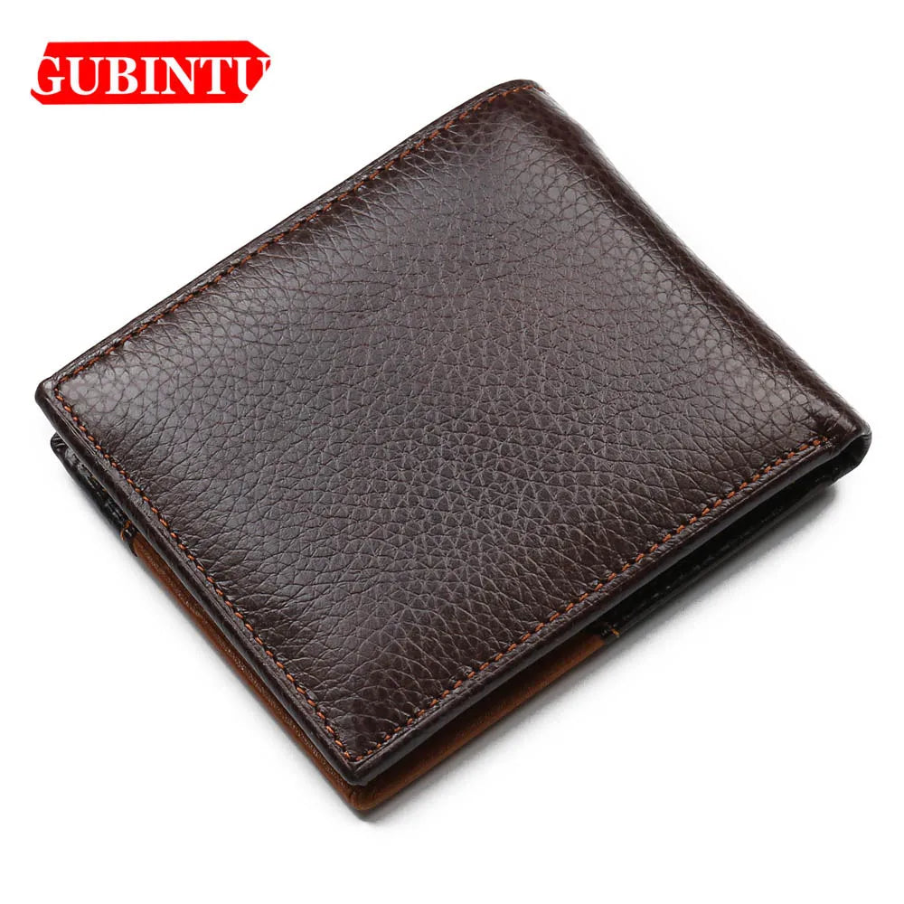 GUBINTU Men’s Genuine Leather Wallet