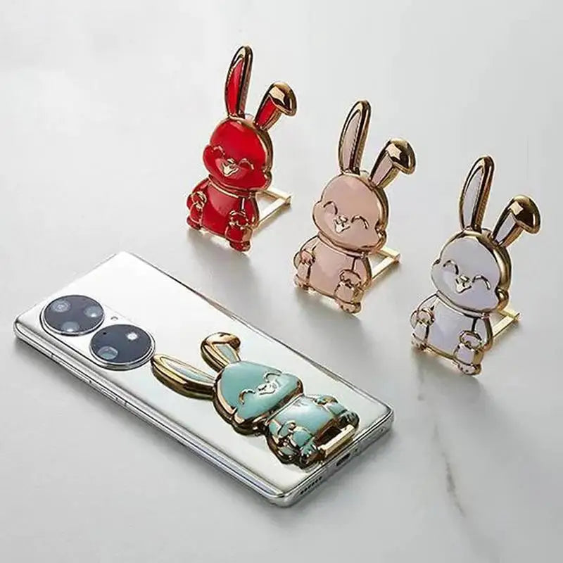 Funny Rabbit Finger Ring Holder For Cell Phone