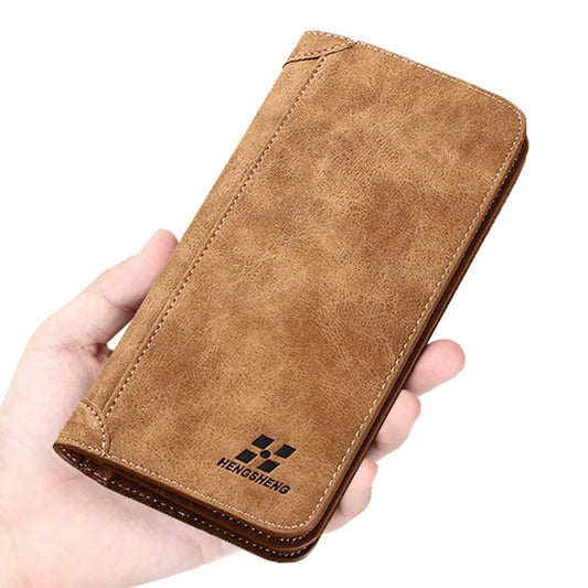 Men’s Vintage Synthetic Leather Wallet