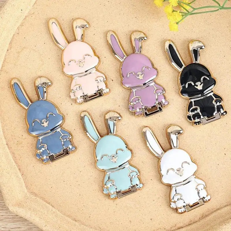 Funny Rabbit Finger Ring Holder For Cell Phone