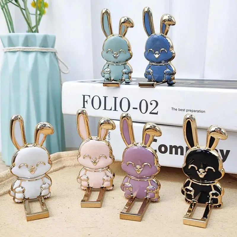 Funny Rabbit Finger Ring Holder For Cell Phone