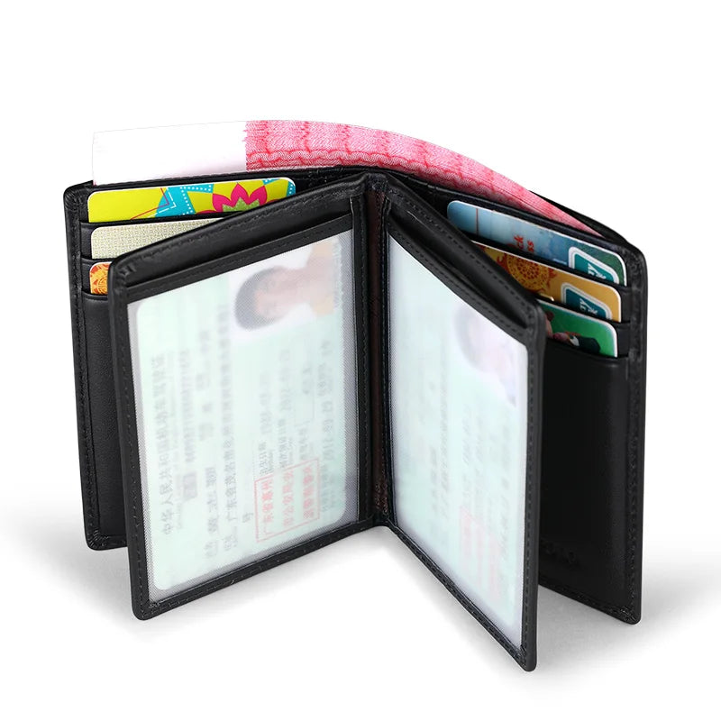 Men’s Genuine Leather Designer Wallet