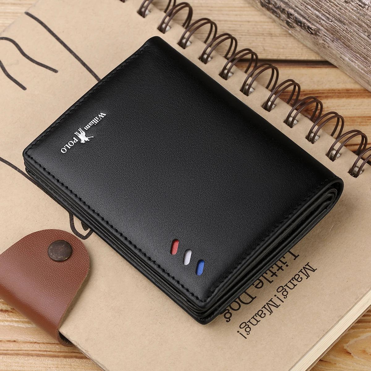 Men’s Genuine Leather Designer Wallet
