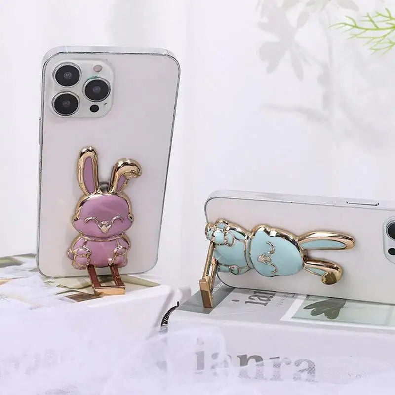 Funny Rabbit Finger Ring Holder For Cell Phone