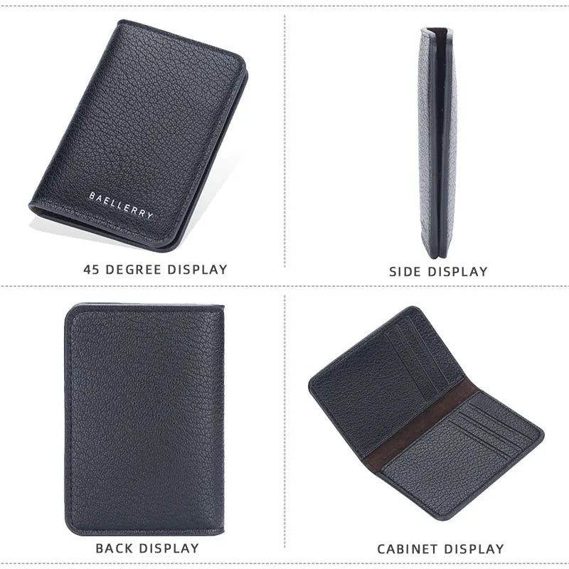 Baellerry Men's Synthetic Leather Card Wallet