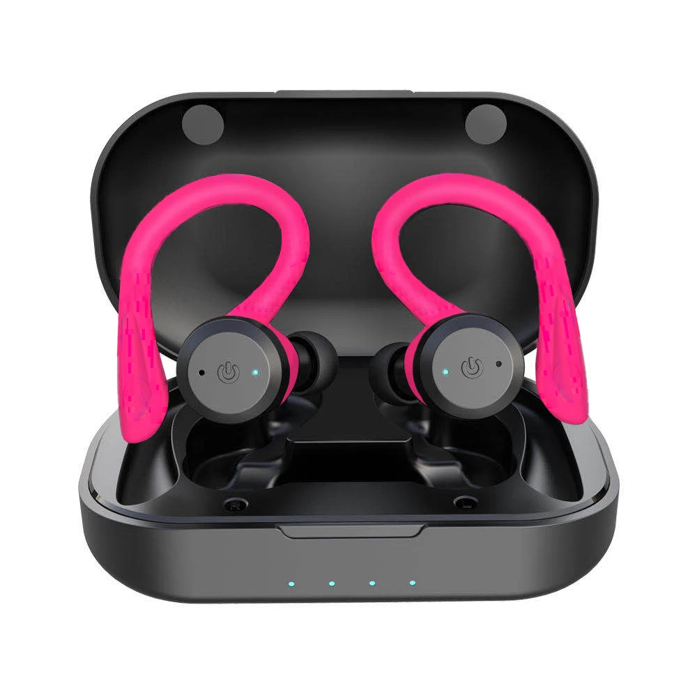 Waterproof Bluetooth 5.0 Sport Ear Pods (5.5 HRS Play Time)