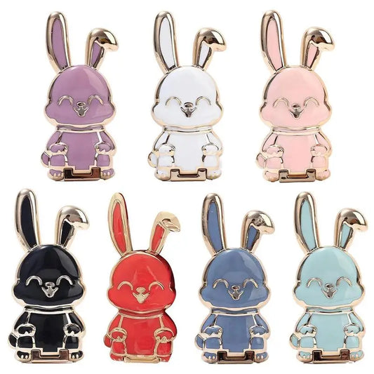 Funny Rabbit Finger Ring Holder For Cell Phone