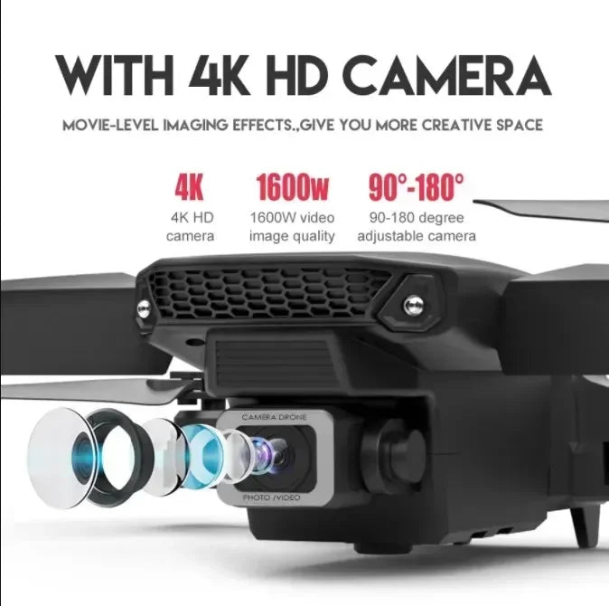 Lenovo E88 Pro Drone 4k Profesional