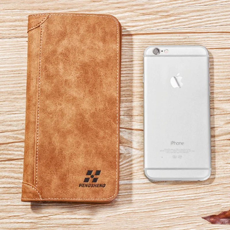 Men’s Vintage Synthetic Leather Wallet