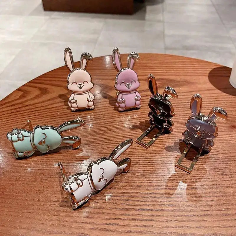 Funny Rabbit Finger Ring Holder For Cell Phone