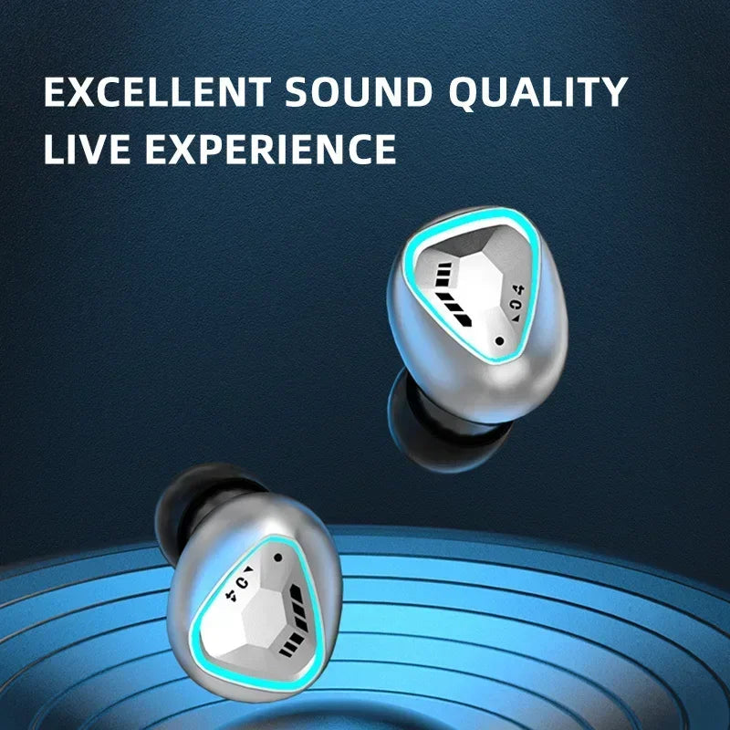 M45 120 Hrs. Compact Noise Reduction Bluetooth 5.3 Touch Control Waterproof Earbud