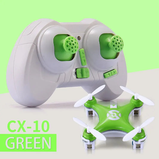 CX-10 Mini RC Drone 2.4G 4CH 6 Axis LED