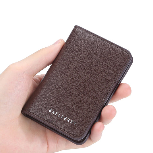 Baellerry Men's Synthetic Leather Card Wallet