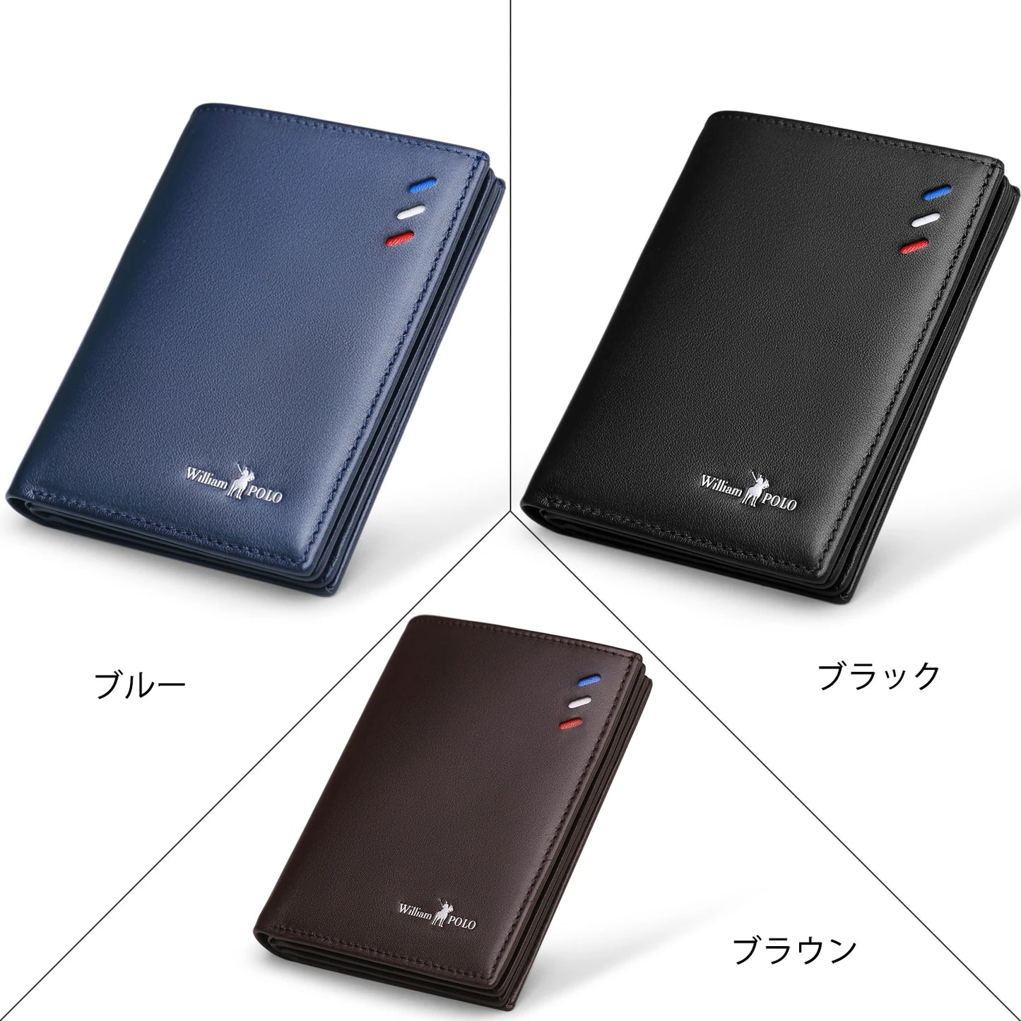 Men’s Genuine Leather Designer Wallet