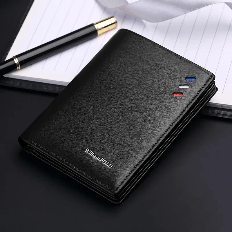 Men’s Genuine Leather Designer Wallet
