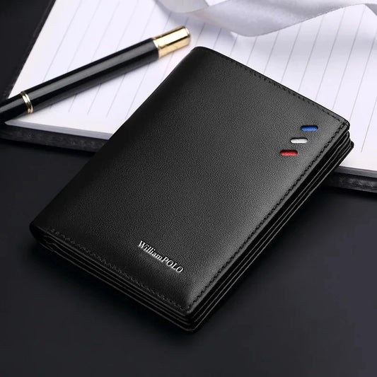 Men’s Genuine Leather Designer Wallet