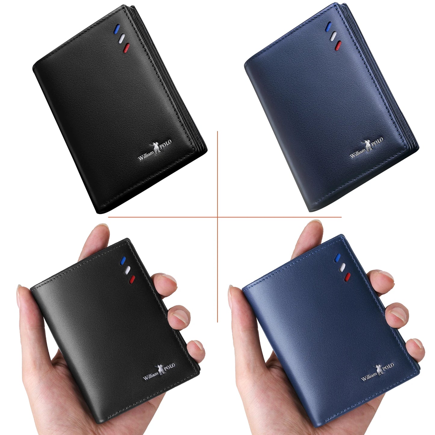 Men’s Genuine Leather Designer Wallet